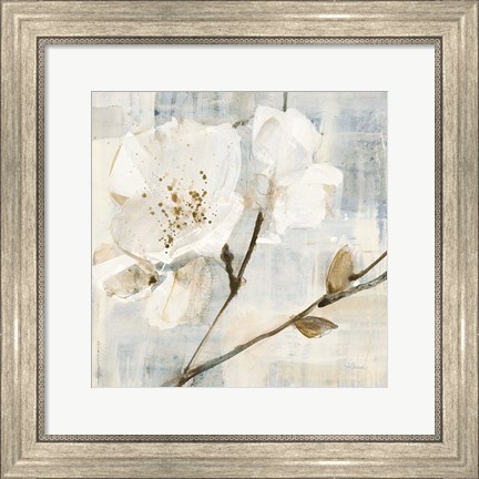 Framed Elegance I Greige Print