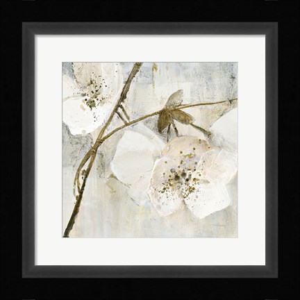 Framed Elegance II Greige Print