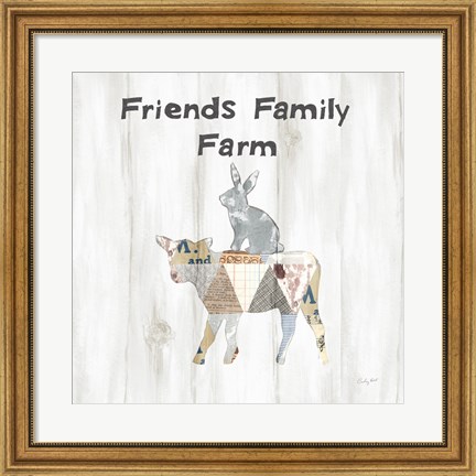 Framed Farm Family VIII Print