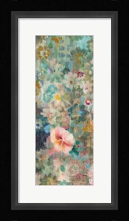Framed Flower Shower II Print