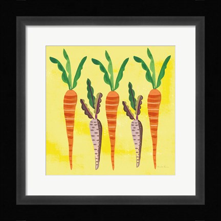 Framed Veggie Time V v2 Print