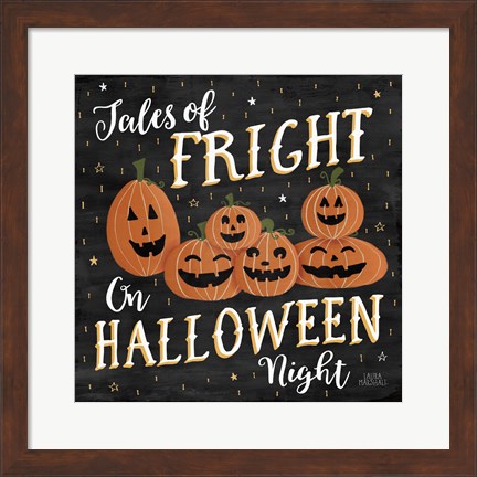 Framed Haunted Halloween VII Print