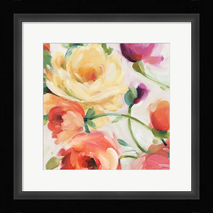 Framed Florabundance III Print