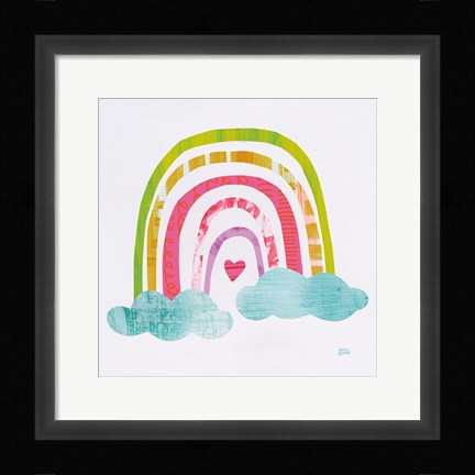 Framed Unicorn Magic VII Sq Print