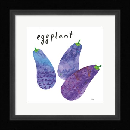 Framed Kitchen Garden I Print