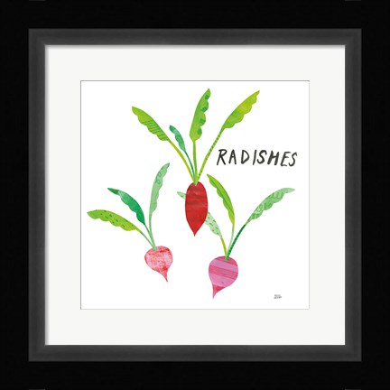 Framed Kitchen Garden VI Print