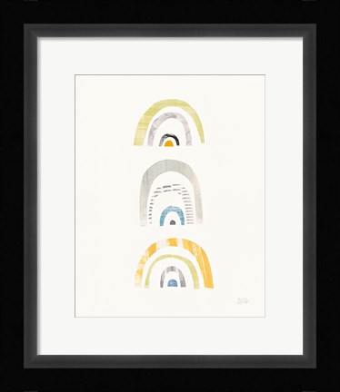 Framed Mod Neutrals III Print