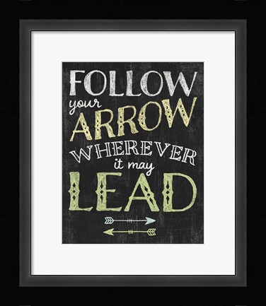 Framed Winsome Words II Print