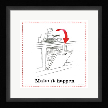 Framed Home Improvement V Print