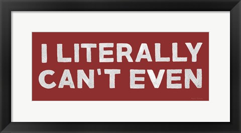 Framed Boys Sign II Print