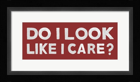 Framed Boys Sign III Print