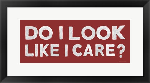 Framed Boys Sign III Print