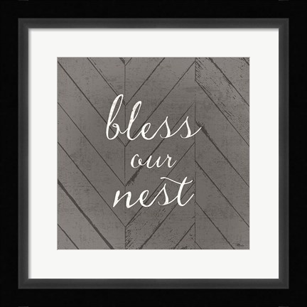 Framed Country Collage VI Print