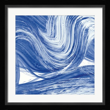 Framed Swirl III Print