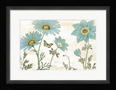 Framed Bloemen Boek I Print