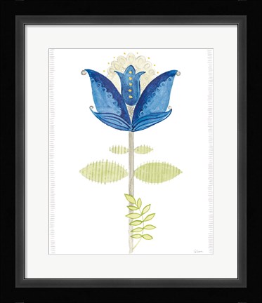 Framed Hygge Flowers IV Print