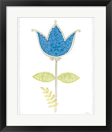 Framed Hygge Flowers I Print