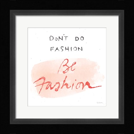 Framed Beauty and Sass IV Print