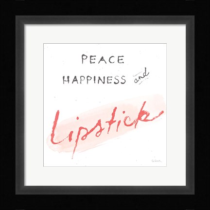 Framed Beauty and Sass III Print