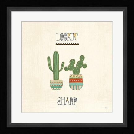 Framed Southwest Geo IX Print