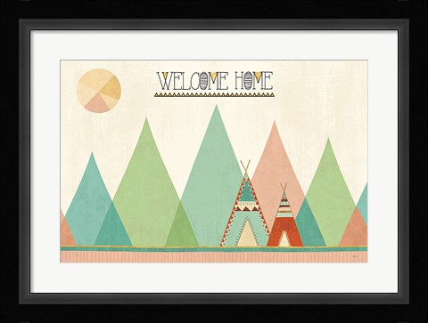 Framed Southwest Geo I Print