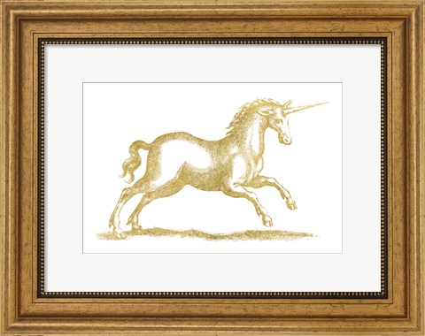 Framed Unicorn Fantasy Print