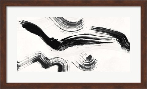 Framed Flight in the Wind Print
