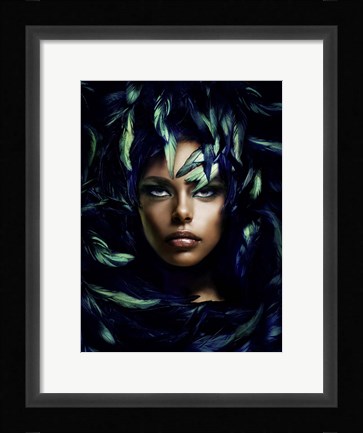 Framed Shimmering Goddess Print