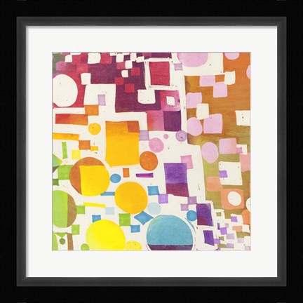 Framed Glam Slam II Print