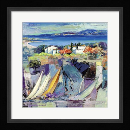 Framed Racconto Mediterraneo (detail) Print