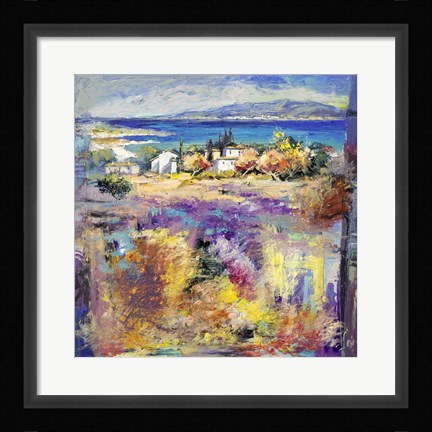 Framed Costa Mediterranea Print