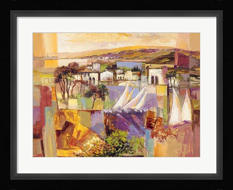 Framed Racconto Italiano Print