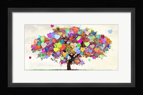 Framed Tree of Love Print