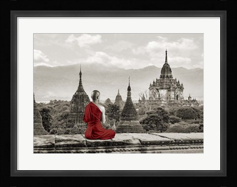 Framed Deep Meditation Print