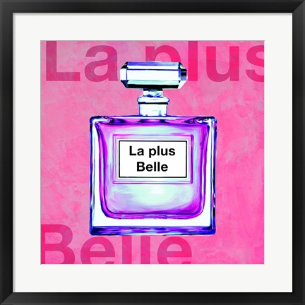 Framed La Plus Belle Print