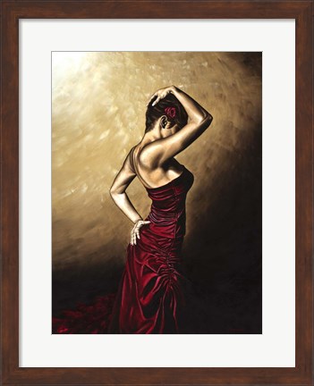 Framed Flamenco Woman Print