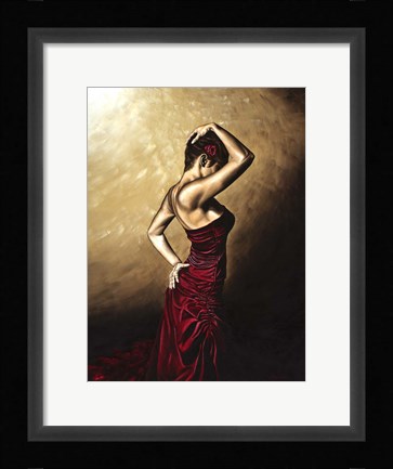 Framed Flamenco Woman Print
