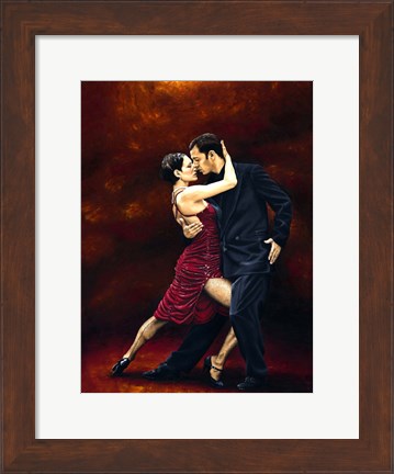 Framed That Tango Moment Print
