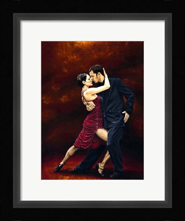 Framed That Tango Moment Print