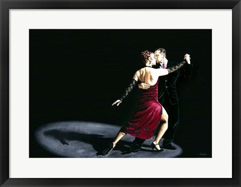 Framed Rhythm of Tango Print