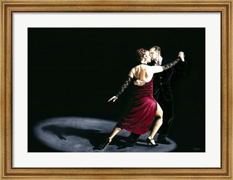 Framed Rhythm of Tango Print