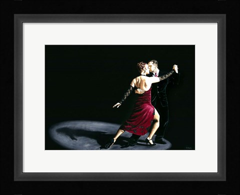 Framed Rhythm of Tango Print