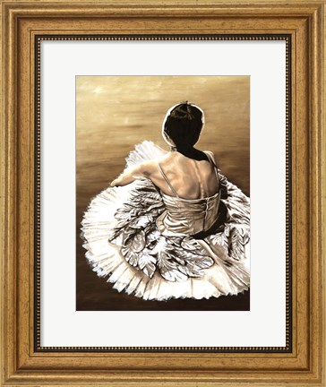 Framed Waiting in the Wings Print