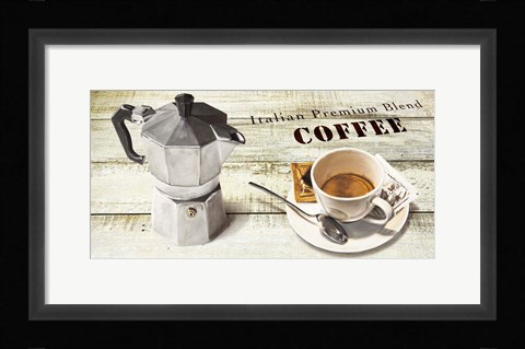 Framed Italian Premium Blend Print