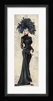 Framed Deco Princess II Print