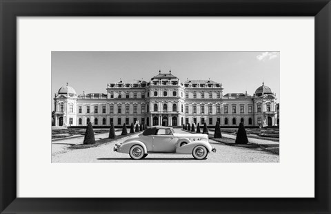 Framed At Belvedere Palace, Vienna Print