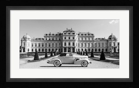 Framed At Belvedere Palace, Vienna Print