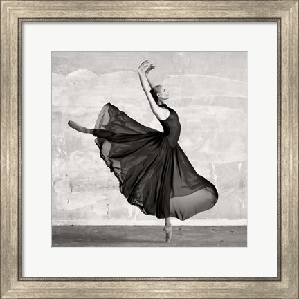 Framed Ballerina Dancing (detail) Print