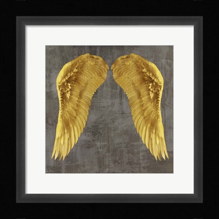 Framed Angel Wings I Print