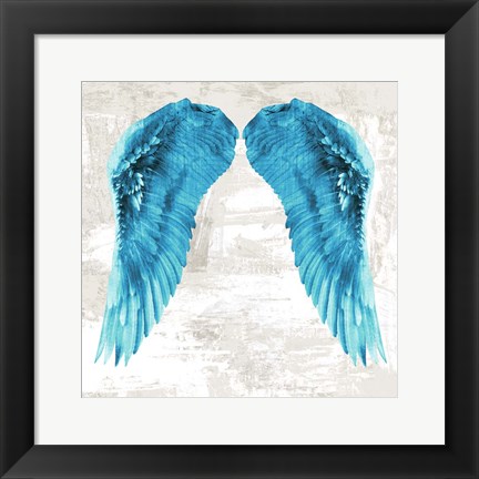Framed Angel Wings II Print